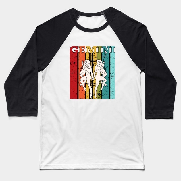 GEMINI Baseball T-Shirt by AMOS_STUDIO